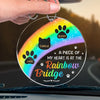 Much Loved Never Forgotten - Memorial Personalized Custom Car Ornament - Acrylic Custom Shaped - Sympathy Gift For Pet Owners, Pet Lovers