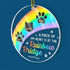 Remembering Our Beloved Friend - Memorial Personalized Custom Ornament - Acrylic Custom Shaped - Sympathy Gift For Pet Owners, Pet Lovers