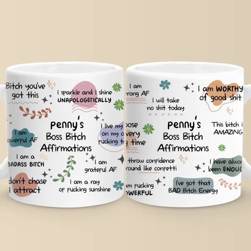 I Sparkle And I Shine Unapologetically - Coworker Personalized Custom Mug - Gift For Coworkers, Work Friends, Colleagues