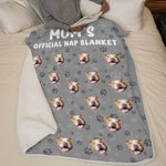 Custom Photo Official Nap Blanket - Dog & Cat Personalized Custom Blanket - Gift For Pet Owners, Pet Lovers
