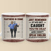 Partners In Mischief - Bestie Personalized Custom Mug - Gift For Best Friends, BFF, Sisters