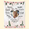 Custom Photo You Are Never Alone - Affirmation Personalized Custom Blanket - Gift For Yourself