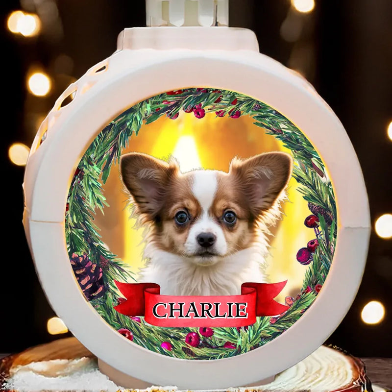 Custom Photo Your Furry Friend Always Lights Up Your Day - Dog & Cat Personalized Custom Candlelight Lantern Ornament - Christmas Gift For Pet Owners, Pet Lovers