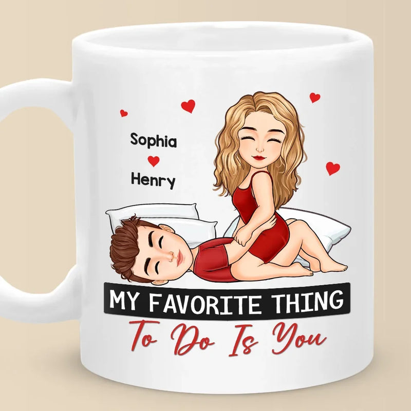 I’ll Be Your Steadfast Support - Couple Personalized Custom Mug - Gift For Husband Wife, Anniversary