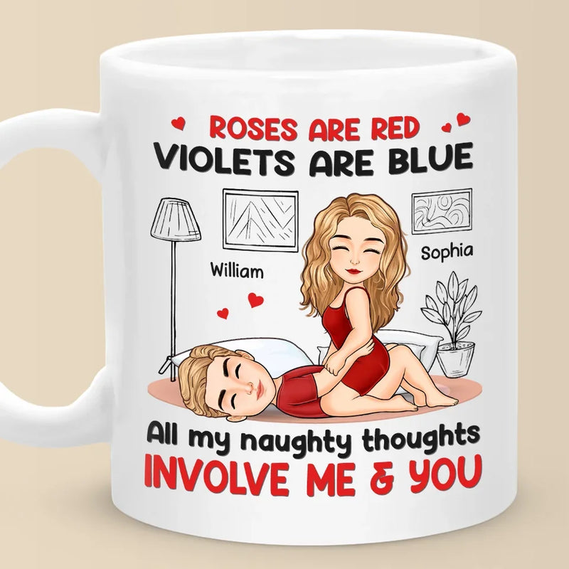You’ll Never Walk Alone, I’m With You - Couple Personalized Custom Mug - Gift For Husband Wife, Anniversary