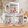 You’ll Never Walk Alone, I’m With You - Couple Personalized Custom Mug - Gift For Husband Wife, Anniversary