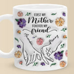 The Eternal Friendship Between Mother and Daughter - Family Personalized Custom 3D Inflated Effect Printed Mug - Gift For Mom, Daughter