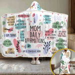 My Family Is My Priority And I Love It - Family Personalized Custom Snuggle Blanket, Hoodie Blanket - Gift For Mom, Yourself