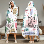 My Family Is My Priority And I Love It - Family Personalized Custom Snuggle Blanket, Hoodie Blanket - Gift For Mom, Yourself