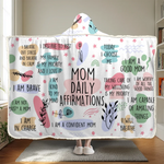 My Family Is My Priority And I Love It - Family Personalized Custom Snuggle Blanket, Hoodie Blanket - Gift For Mom, Yourself