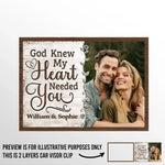 Custom Photo With You, I Am Whole - Couple Personalized Custom Car Visor Clip - Gift For Husband Wife, Anniversary