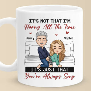 I Love Every Inch Of You, Some Inches More Than Others - Couple Personalized Custom Mug - Christmas Gift For Husband Wife, Anniversary