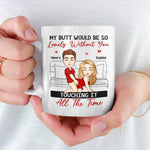 I Love Every Inch Of You, Some Inches More Than Others - Couple Personalized Custom Mug - Christmas Gift For Husband, Wife, Couple