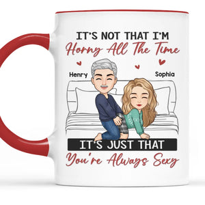 I Love Every Inch Of You, Some Inches More Than Others - Couple Personalized Custom Mug - Christmas Gift For Husband Wife, Anniversary