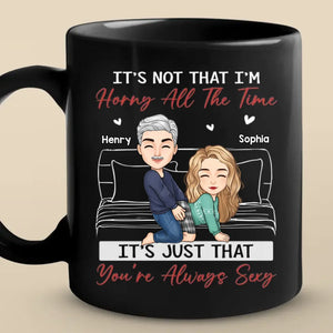 I Love Every Inch Of You, Some Inches More Than Others - Couple Personalized Custom Mug - Christmas Gift For Husband Wife, Anniversary