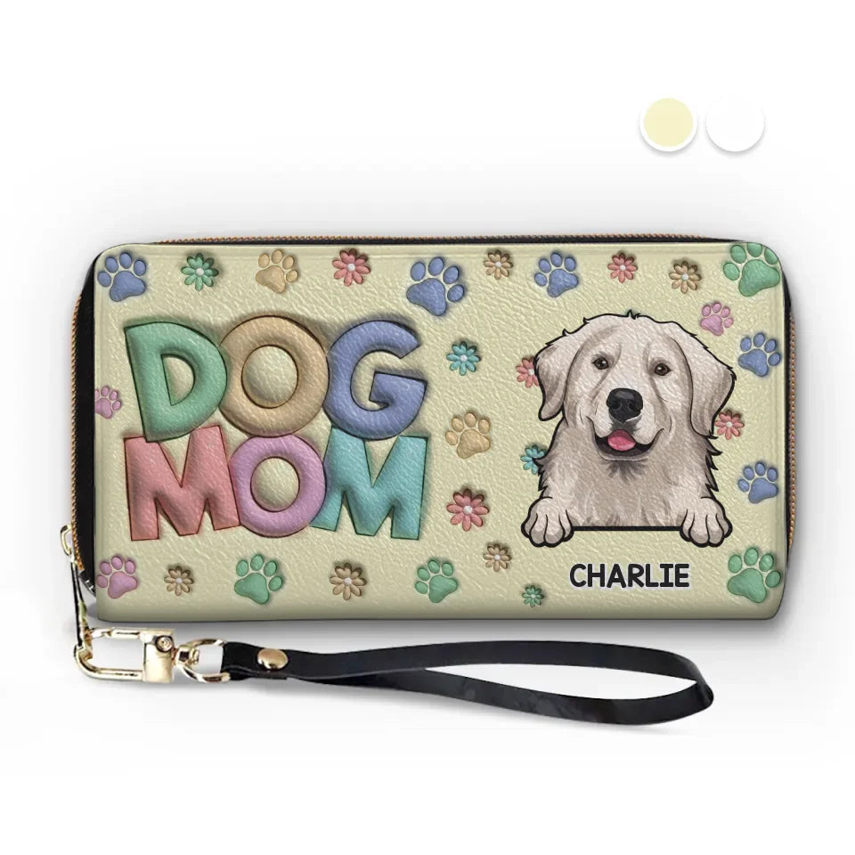 Paws And Love Make Everything Better - Dog & Cat Personalized Custom 3D Inflated Effect Printed Leather Long Wallet -  Gift For Pet Owners, Pet Lovers