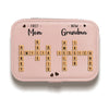 Being Your Mother Was A Gift - Family Personalized Custom Jewelry Case - Gift For Mom, Grandma