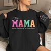 A Garden Of Love Grows In A Grandma's Heart - Family Personalized Custom Unisex Sweatshirt, Hoodie With Design On Sleeve - Gift For Mom, Grandma