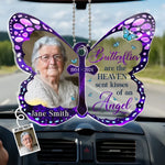 Custom Photo In Memory, We Keep Their Spirit Alive - Memorial Personalized Custom Car Ornament - Acrylic Custom Shaped - Sympathy Gift, Christmas Gift For Family Members