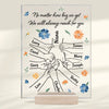 We Will Always Reach For You - Family Personalized Custom Rectangle Shaped Acrylic Plaque - Gift For Mom, Grandma