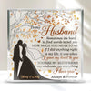 Never Forget That I Love You - Couple Personalized Custom Square Shaped Acrylic Plaque - Gift For Husband Wife, Anniversary