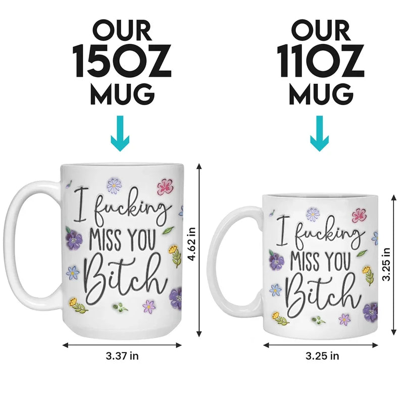 Besties Make The Good Times Unforgettable - Bestie Personalized Custom Mug - Gift For Best Friends, BFF, Sisters