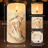 I Love You In Every Universe - Couple Personalized Custom LED Candle - Christmas Gift For Husband Wife, Anniversary