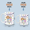 A Mother's Love Is The Purest Form Of Magic - Family Personalized Custom 3D Inflated Effect Printed Mug - Gift For Mom, Daughter
