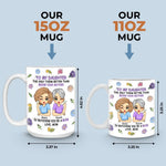 A Mother's Love Is The Purest Form Of Magic - Family Personalized Custom 3D Inflated Effect Printed Mug - Gift For Mom, Daughter