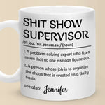 Custom Mug - Personalized Funny Gifts For Best Friends, Family, Coworker, Work Bestie - A Problem Solving Expert
