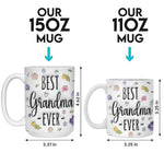 Her Hand, My Anchor In The Storm - Family Personalized Custom 3D Inflated Effect Printed Mug - Gift For Mom, Grandma