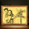 Photo personnalisée ensemble, nous pouvons tout conquérir - Cadre photo personnalisé pour couple - Cadeau pour mari et femme, anniversaire