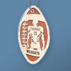 Life’s A Game, Football Is Serious - Personalized Custom Car Ornament - Acrylic Custom Shaped - Gift For Sport Lovers, Sport Players