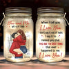 Tu es la meilleure chose qui me soit jamais arrivée - Lampe personnalisée en pot Mason pour couple - Cadeau pour couple, mari et femme, anniversaire