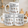 Donkeys Need Carrots, Not Complaints - Coworker Personalized Custom Mug - Gift For Coworkers, Work Friends, Colleagues, Family Members