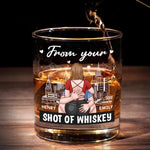 I Met You, I Like You - Couple Personalized Custom Whiskey Glass - Gift For Husband Wife, Anniversary