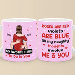 Love Is All We Need - Couple Personalized Custom Mug - Gift For Husband Wife, Anniversary