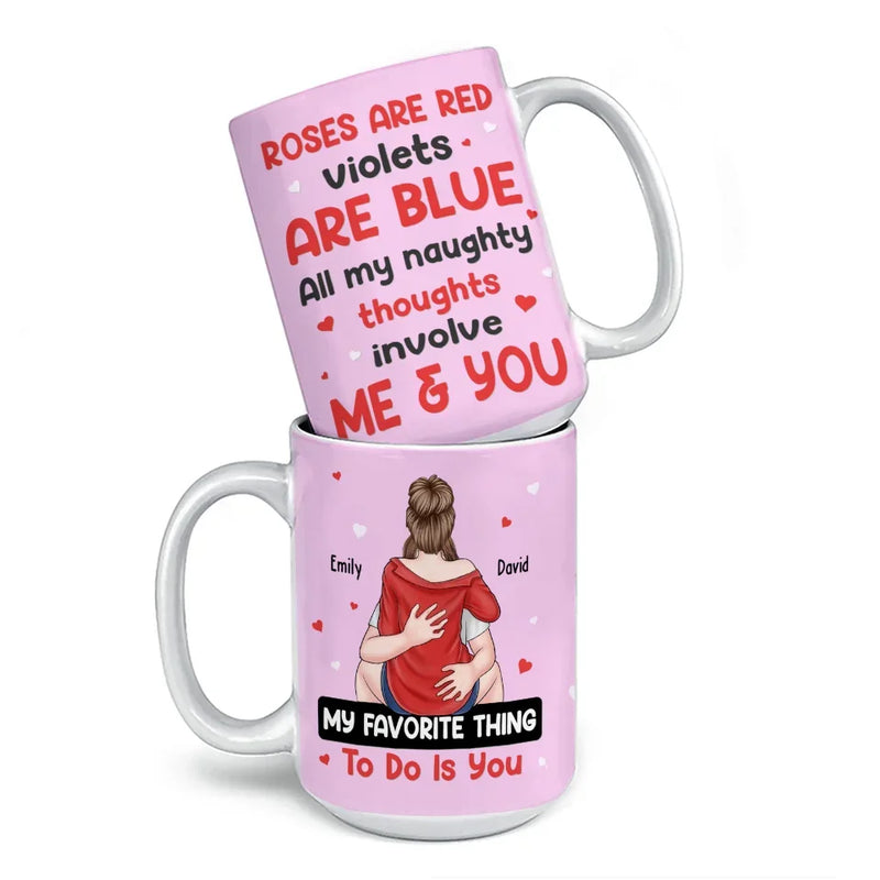 Love Is All We Need - Couple Personalized Custom Mug - Gift For Husband Wife, Anniversary