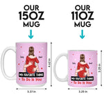 Love Is All We Need - Couple Personalized Custom Mug - Gift For Husband Wife, Anniversary