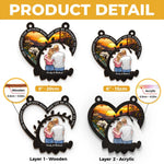 I’ve Found The Love Of My Life - Couple Personalized Window Hanging Suncatcher - Gift For Husband Wife, Anniversary