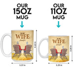 My Queen Forever - Couple Personalized Custom Mug - Gift For Husband Wife, Anniversary