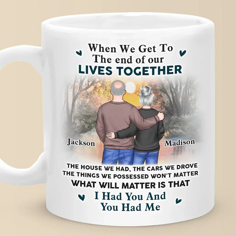 Every Sunset Is Sweeter With You - Couple Personalized Custom Mug - Gift For Husband Wife, Anniversary