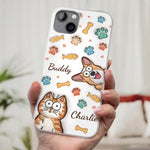 All You Need Is Love And A Dog - Dog & Cat Personalized Custom 3D Inflated Effect Printed Clear Phone Case - Gift For Pet Owners, Pet Lovers