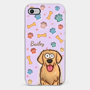 All You Need Is Love And A Dog - Dog & Cat Personalized Custom 3D Inflated Effect Printed Clear Phone Case - Gift For Pet Owners, Pet Lovers