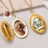 Custom Photo You're Always On My Mind - Memorial Personalized Custom Locket Necklace - Sympathy Gift For Pet Owners, Pet Lovers
