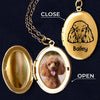 Custom Photo You're Always On My Mind - Memorial Personalized Custom Locket Necklace - Sympathy Gift For Pet Owners, Pet Lovers