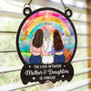 Daughters Are The Anchors Of A Mother’s Life - Family Personalized Window Hanging Suncatcher - Gift For Mom, Daughter