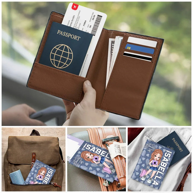 Always Say Yes To New Adventures - Travel Personalized Custom Passport Cover, Passport Holder - Holiday Vacation Gift, Gift For Adventure Travel Lovers