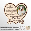 Custom Photo No Longer By My Side But Forever In My Heart - Memorial Personalized Custom Car Visor Clip - Sympathy Gift For Pet Owners, Pet Lovers