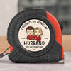 Congrats On Being My Husband - Couple Personalized Custom Tape Measure - Gift For Husband Wife, Anniversary